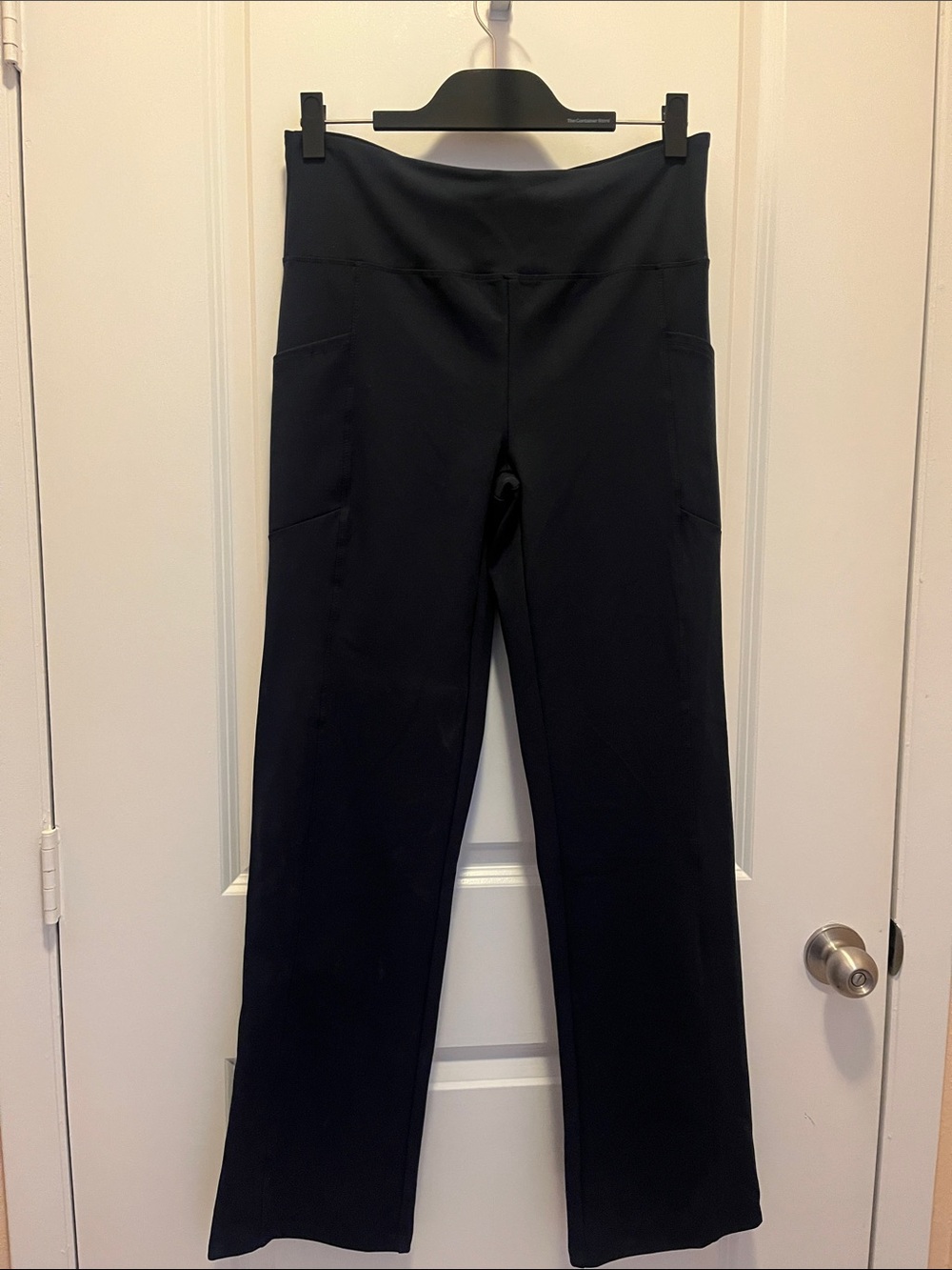 (NWT) Marika Black Pull-On Flare Leggings